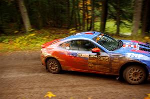 Santiago Iglesias / R.J. Kassel Subaru BRZ on SS3, Bob Lake I.