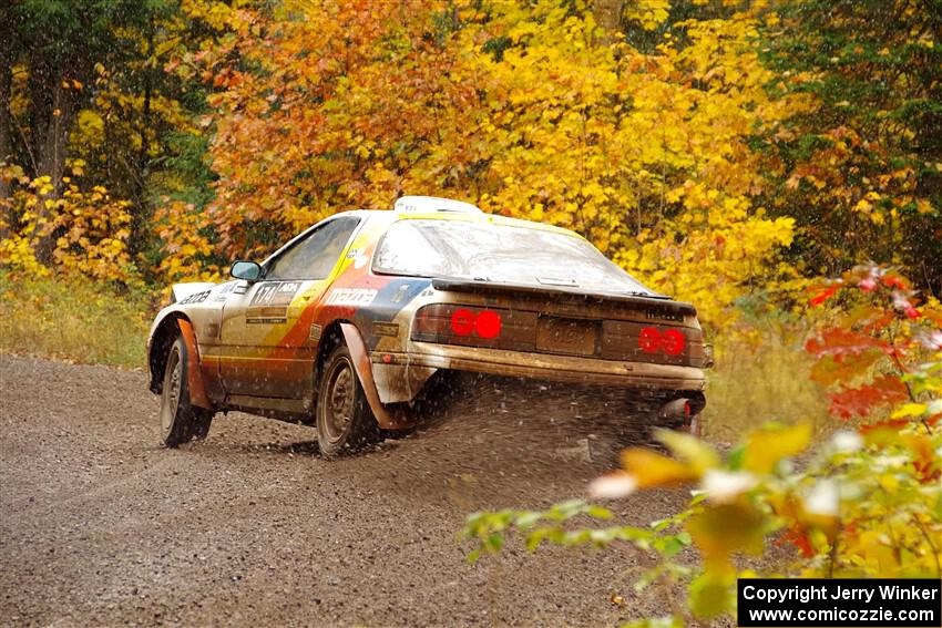 Kevin Schmidt / Kyle Roberts Mazda RX-7 on SS3, Bob Lake I.