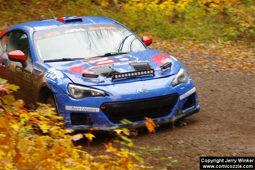 Santiago Iglesias / R.J. Kassel Subaru BRZ on SS3, Bob Lake I.