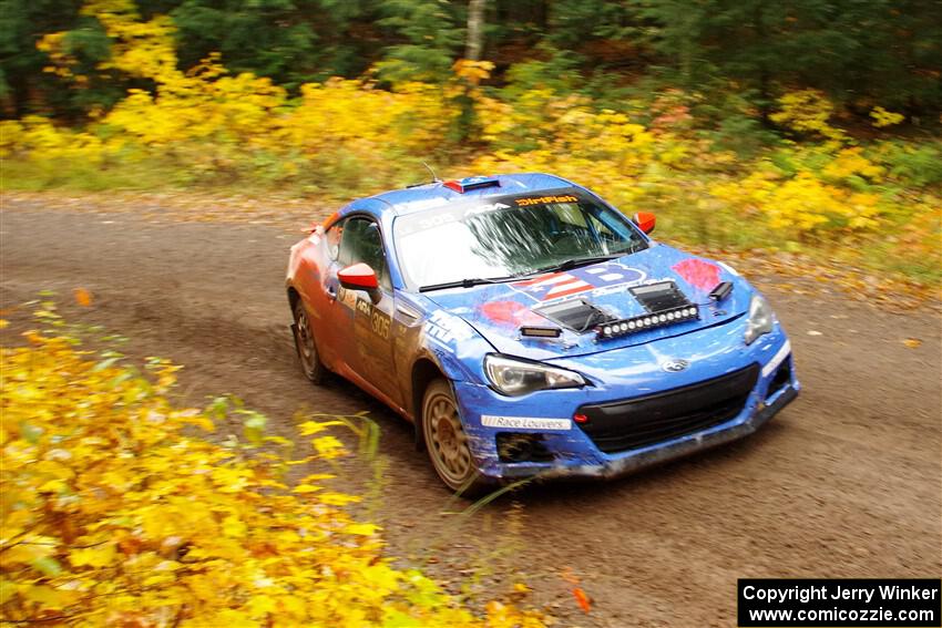 Santiago Iglesias / R.J. Kassel Subaru BRZ on SS3, Bob Lake I.