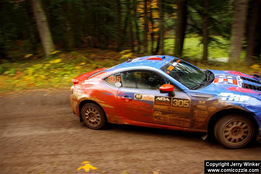 Santiago Iglesias / R.J. Kassel Subaru BRZ on SS3, Bob Lake I.