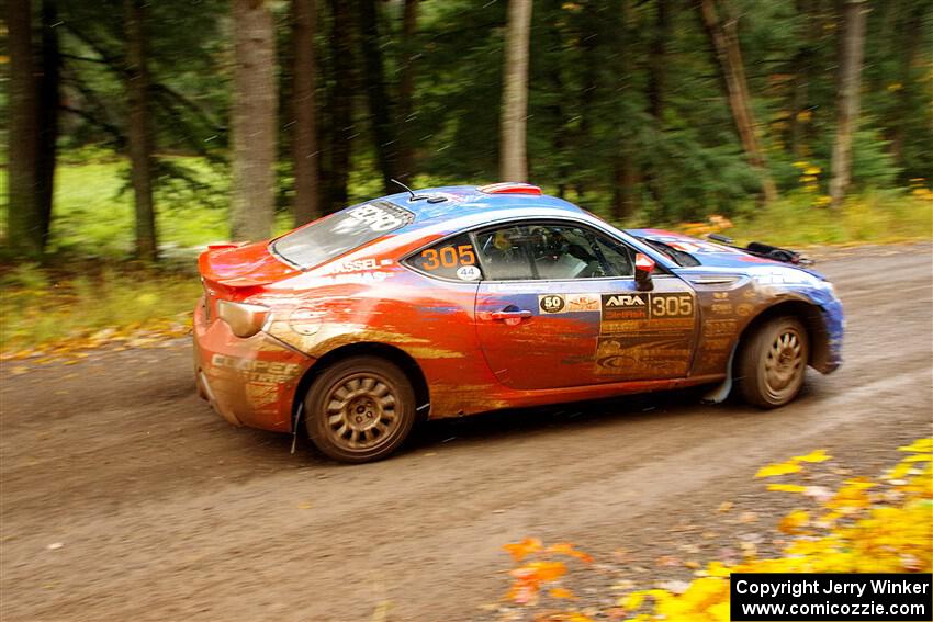 Santiago Iglesias / R.J. Kassel Subaru BRZ on SS3, Bob Lake I.