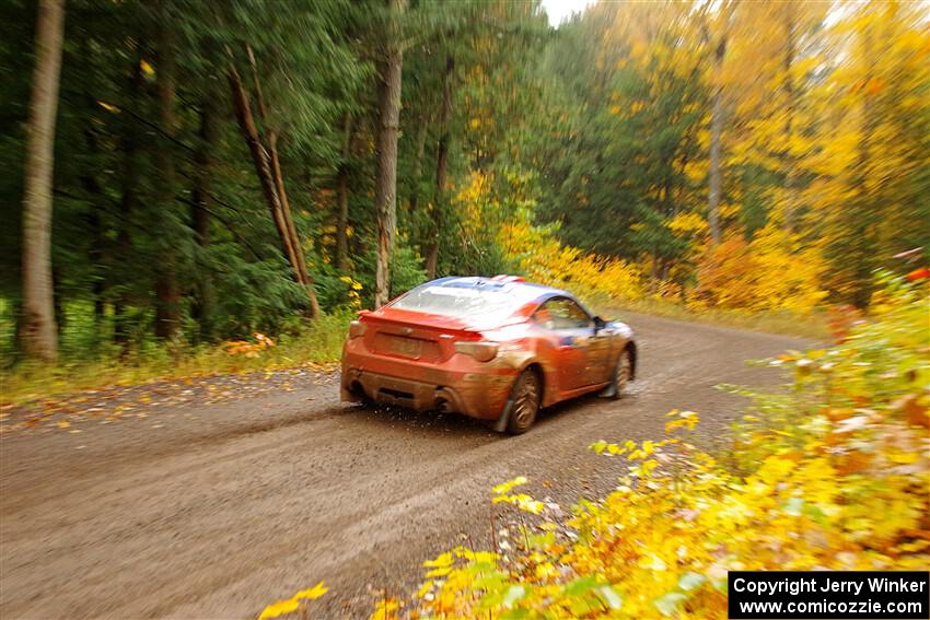 Santiago Iglesias / R.J. Kassel Subaru BRZ on SS3, Bob Lake I.