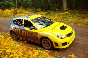 Scott Putnam / Dylan Duffy Subaru WRX STi on SS3, Bob Lake I.