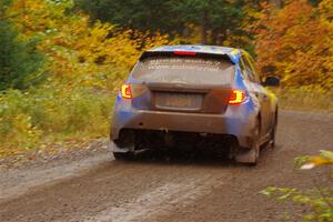 Scott Putnam / Dylan Duffy Subaru WRX STi on SS3, Bob Lake I.