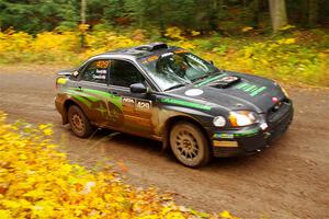 Scott Crouch / Ryan Scott Subaru WRX on SS3, Bob Lake I.