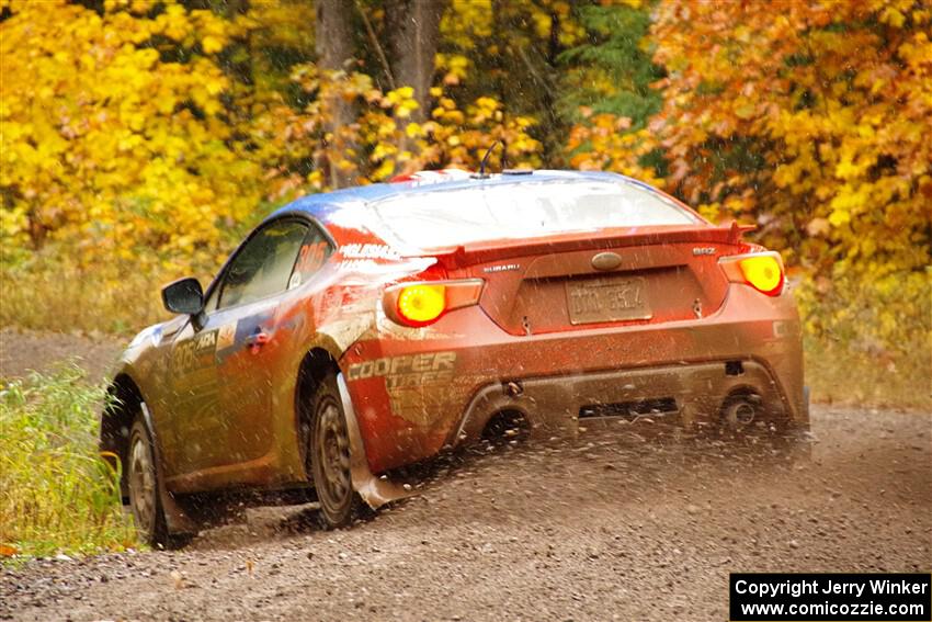 Santiago Iglesias / R.J. Kassel Subaru BRZ on SS3, Bob Lake I.