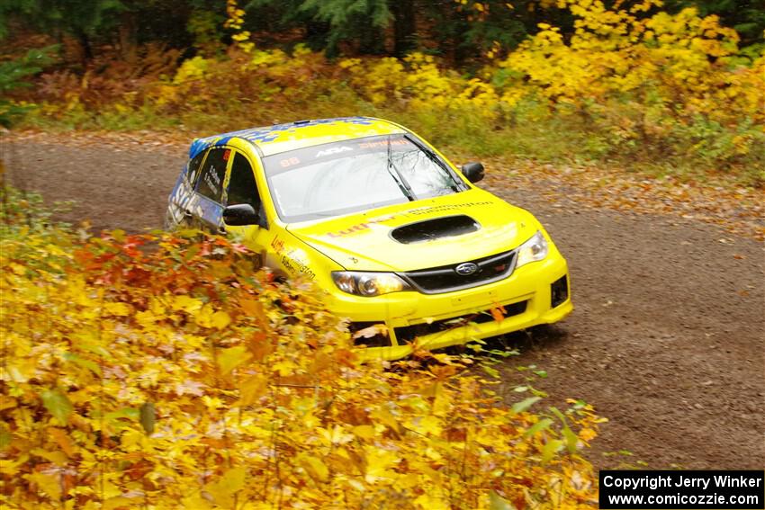 Scott Putnam / Dylan Duffy Subaru WRX STi on SS3, Bob Lake I.