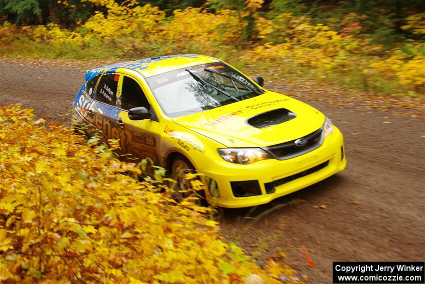 Scott Putnam / Dylan Duffy Subaru WRX STi on SS3, Bob Lake I.