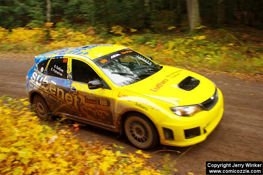 Scott Putnam / Dylan Duffy Subaru WRX STi on SS3, Bob Lake I.