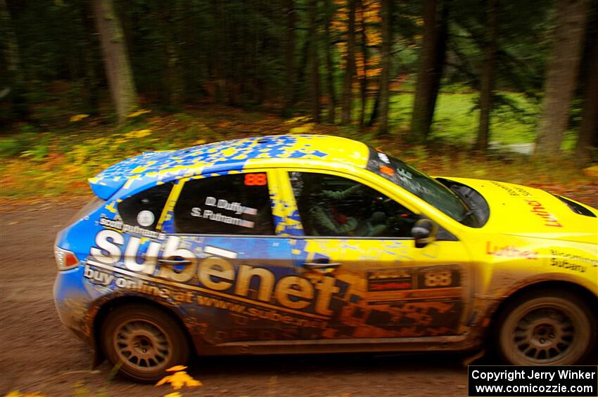 Scott Putnam / Dylan Duffy Subaru WRX STi on SS3, Bob Lake I.