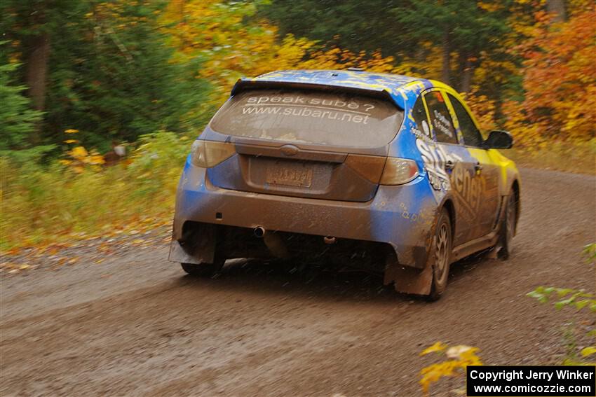 Scott Putnam / Dylan Duffy Subaru WRX STi on SS3, Bob Lake I.