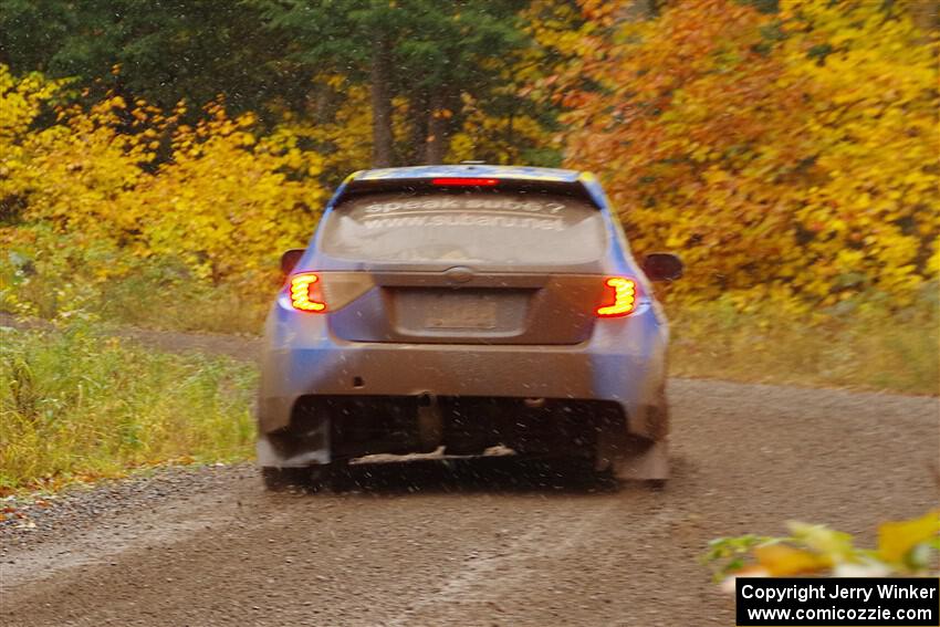 Scott Putnam / Dylan Duffy Subaru WRX STi on SS3, Bob Lake I.