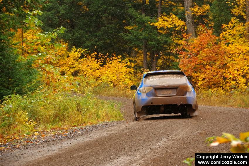 Scott Putnam / Dylan Duffy Subaru WRX STi on SS3, Bob Lake I.