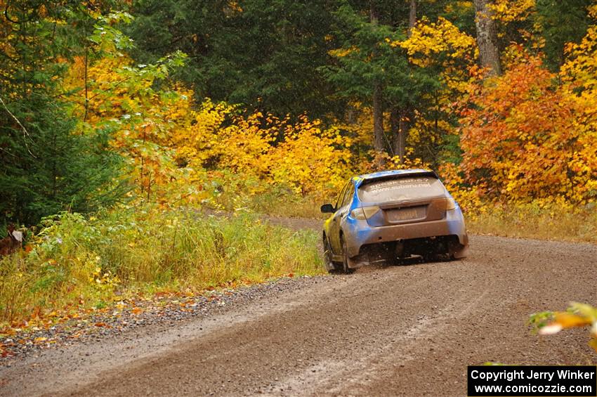 Scott Putnam / Dylan Duffy Subaru WRX STi on SS3, Bob Lake I.