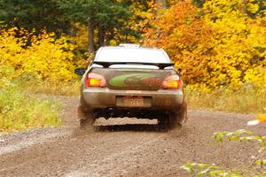 Scott Crouch / Ryan Scott Subaru WRX on SS3, Bob Lake I.