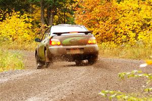 Scott Crouch / Ryan Scott Subaru WRX on SS3, Bob Lake I.