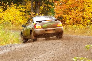 Scott Crouch / Ryan Scott Subaru WRX on SS3, Bob Lake I.