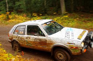 Mark Rokus / Tabitha Lohr VW GTI on SS3, Bob Lake I.