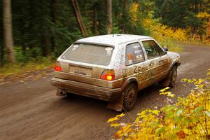 Mark Rokus / Tabitha Lohr VW GTI on SS3, Bob Lake I.