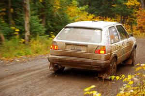 Mark Rokus / Tabitha Lohr VW GTI on SS3, Bob Lake I.