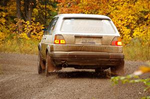 Mark Rokus / Tabitha Lohr VW GTI on SS3, Bob Lake I.