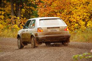 Mark Rokus / Tabitha Lohr VW GTI on SS3, Bob Lake I.