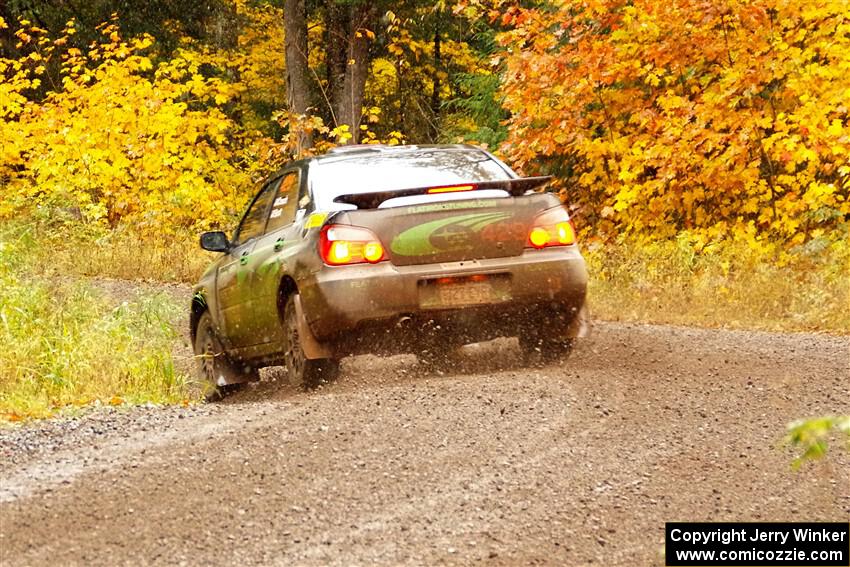 Scott Crouch / Ryan Scott Subaru WRX on SS3, Bob Lake I.