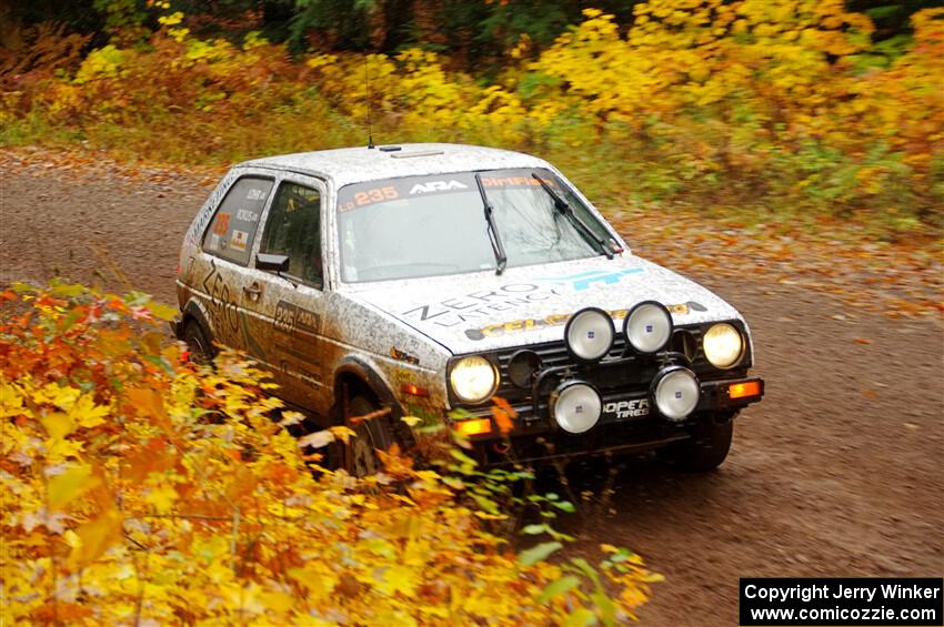 Mark Rokus / Tabitha Lohr VW GTI on SS3, Bob Lake I.