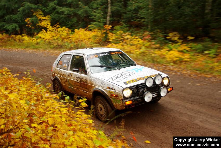 Mark Rokus / Tabitha Lohr VW GTI on SS3, Bob Lake I.