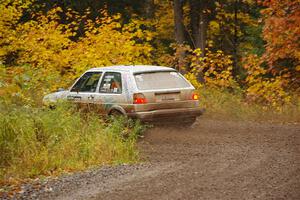 Mark Rokus / Tabitha Lohr VW GTI on SS3, Bob Lake I.