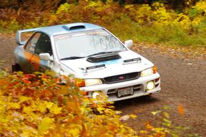 Tyler Matalas / Dustin Sharkozy Subaru Impreza LX on SS3, Bob Lake I.