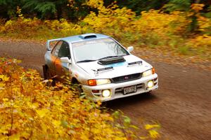 Tyler Matalas / Dustin Sharkozy Subaru Impreza LX on SS3, Bob Lake I.