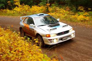 Tyler Matalas / Dustin Sharkozy Subaru Impreza LX on SS3, Bob Lake I.