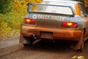 Tyler Matalas / Dustin Sharkozy Subaru Impreza LX on SS3, Bob Lake I.