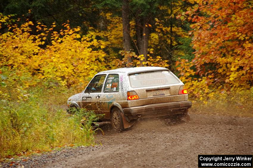 Mark Rokus / Tabitha Lohr VW GTI on SS3, Bob Lake I.