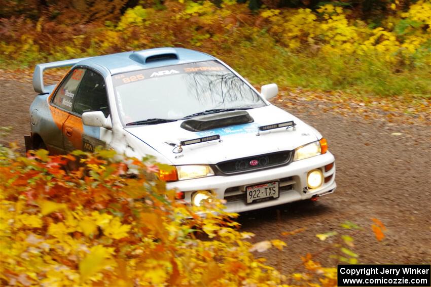 Tyler Matalas / Dustin Sharkozy Subaru Impreza LX on SS3, Bob Lake I.