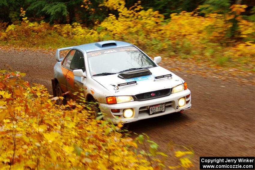 Tyler Matalas / Dustin Sharkozy Subaru Impreza LX on SS3, Bob Lake I.