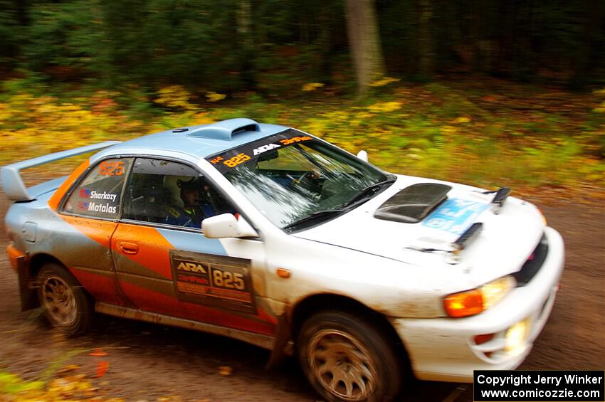 Tyler Matalas / Dustin Sharkozy Subaru Impreza LX on SS3, Bob Lake I.