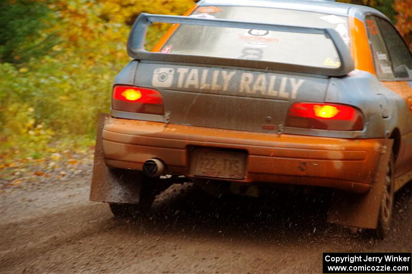 Tyler Matalas / Dustin Sharkozy Subaru Impreza LX on SS3, Bob Lake I.