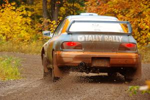 Tyler Matalas / Dustin Sharkozy Subaru Impreza LX on SS3, Bob Lake I.