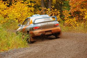 Tyler Matalas / Dustin Sharkozy Subaru Impreza LX on SS3, Bob Lake I.