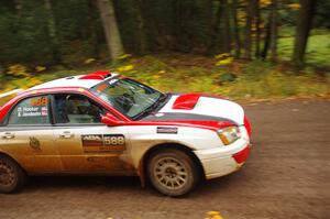 Gabe Jacobsohn / Dylan Hooker Subaru WRX STi on SS3, Bob Lake I.