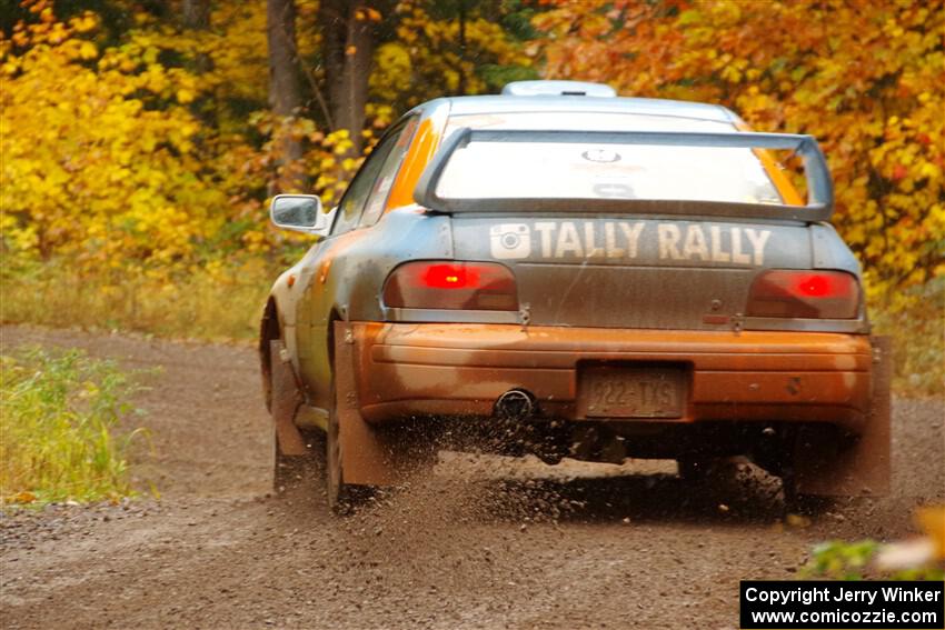 Tyler Matalas / Dustin Sharkozy Subaru Impreza LX on SS3, Bob Lake I.