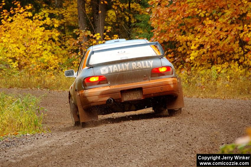 Tyler Matalas / Dustin Sharkozy Subaru Impreza LX on SS3, Bob Lake I.