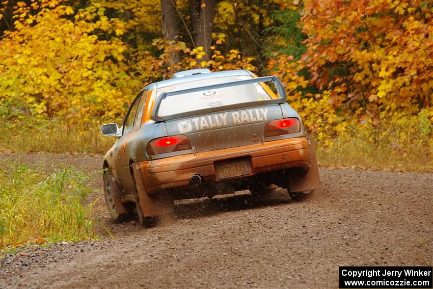 Tyler Matalas / Dustin Sharkozy Subaru Impreza LX on SS3, Bob Lake I.