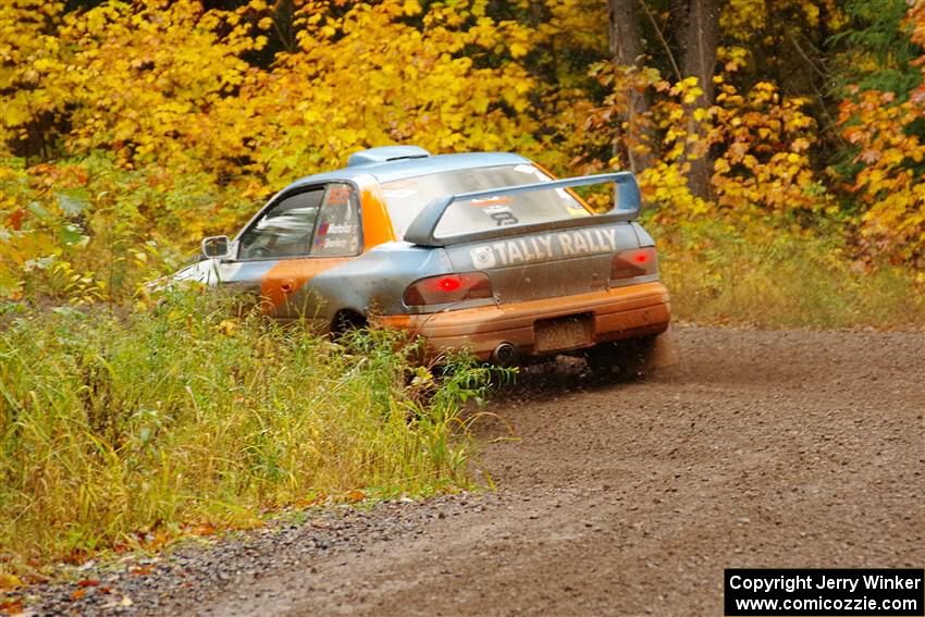 Tyler Matalas / Dustin Sharkozy Subaru Impreza LX on SS3, Bob Lake I.