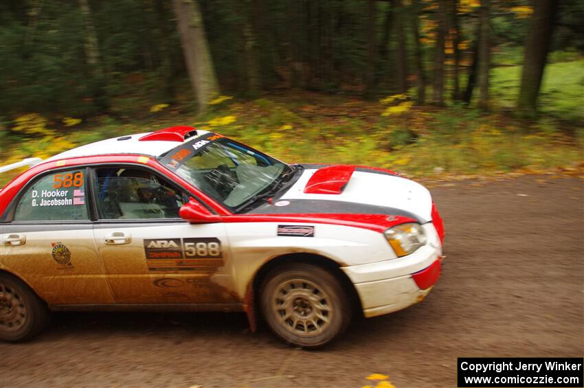 Gabe Jacobsohn / Dylan Hooker Subaru WRX STi on SS3, Bob Lake I.