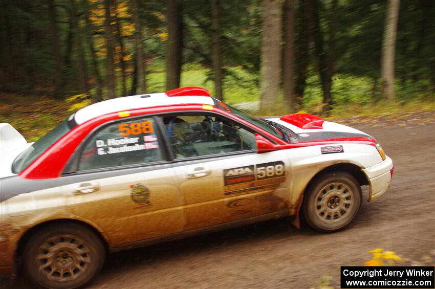 Gabe Jacobsohn / Dylan Hooker Subaru WRX STi on SS3, Bob Lake I.