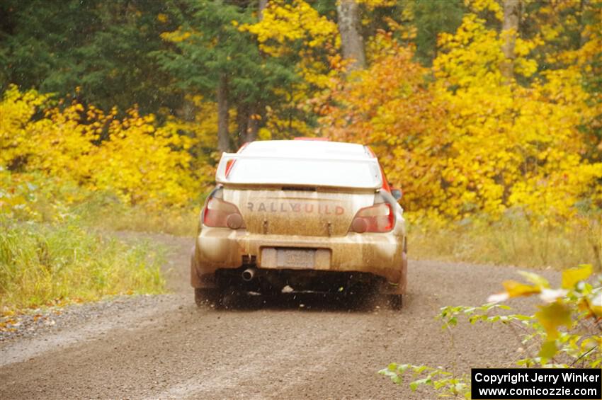 Gabe Jacobsohn / Dylan Hooker Subaru WRX STi on SS3, Bob Lake I.